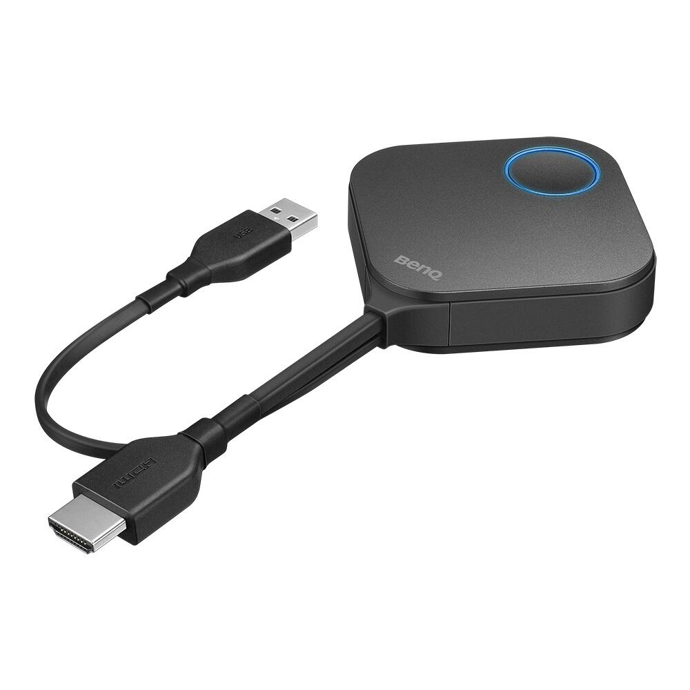 BenQ InstaShow WDC10 Plug-and-Play kabelloses Präsentationssystem Full-HD Streaming