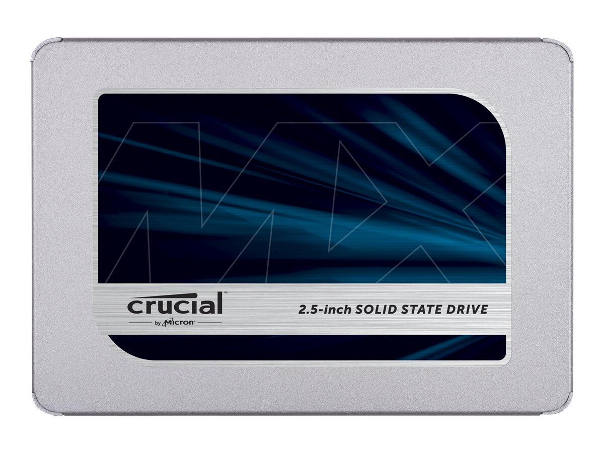 Crucial CT2000MX500SSD1 MX500 2000GB SATA 2.5” SSD 7mm mit 9.5mm Adapter