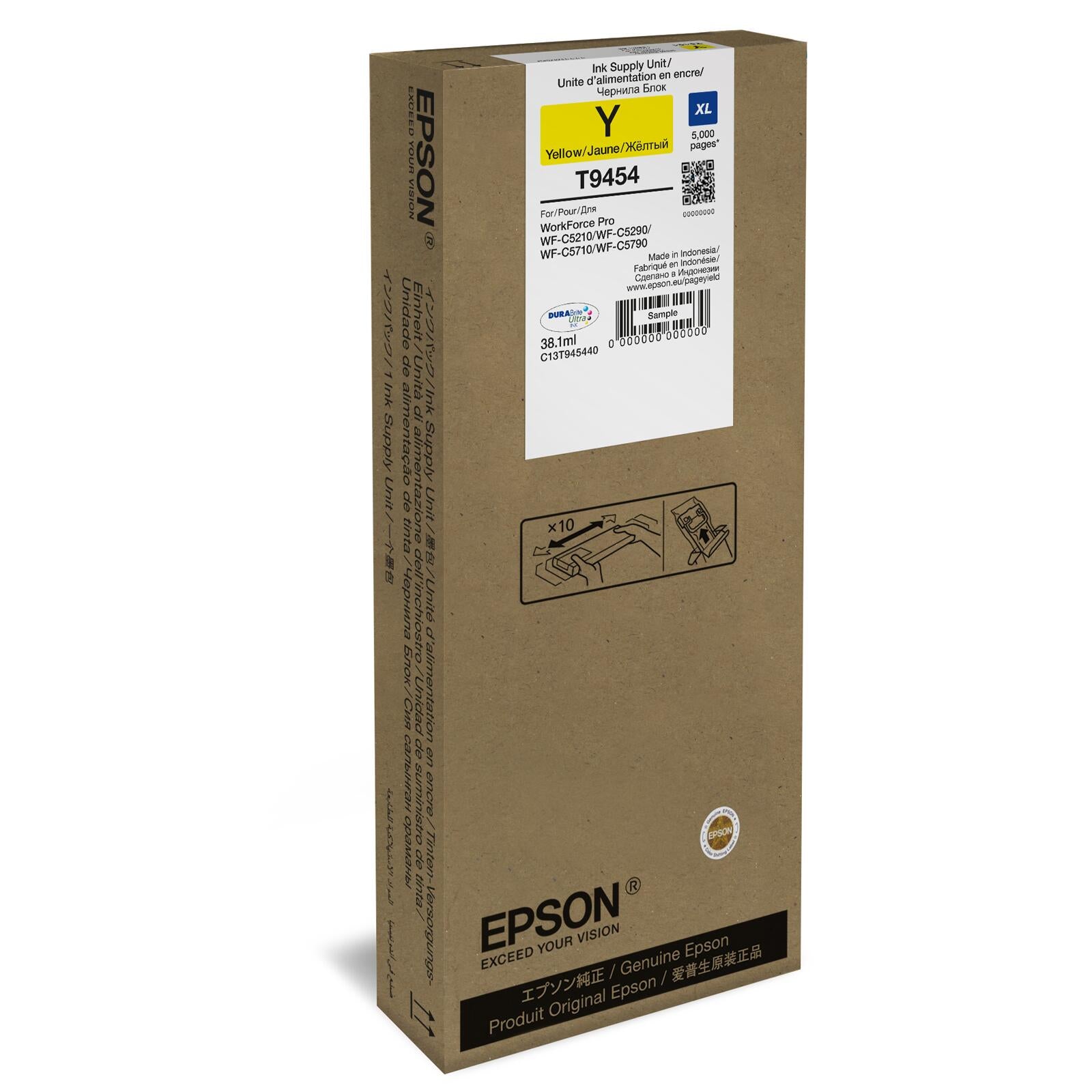 Epson Original T9454XL Druckerpatrone - gelb (C13T945440)