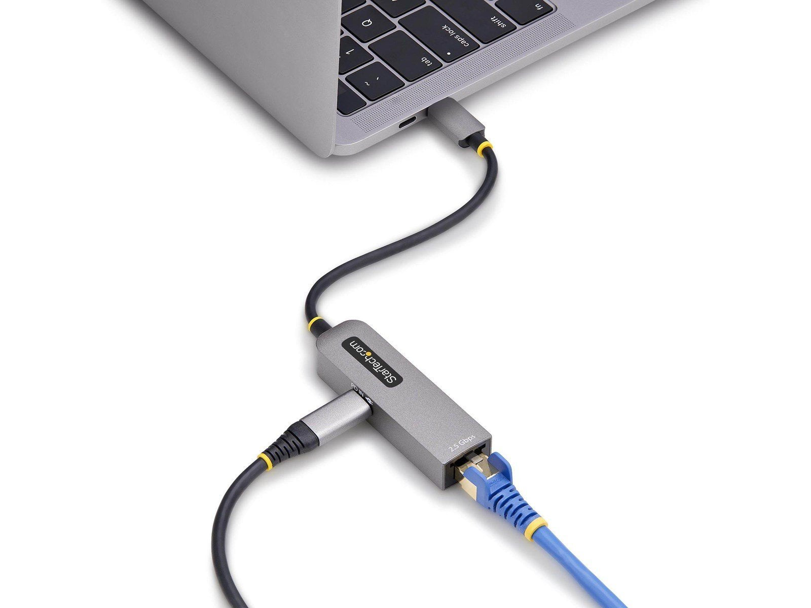 StarTech.com 2.5GbE USB-C to Ethernet Adapter - network adapter - USB-C 3.2 Gen 1 / Thunderbolt 3 - 10M/100M/1G/2.5 Gigabit Ethe