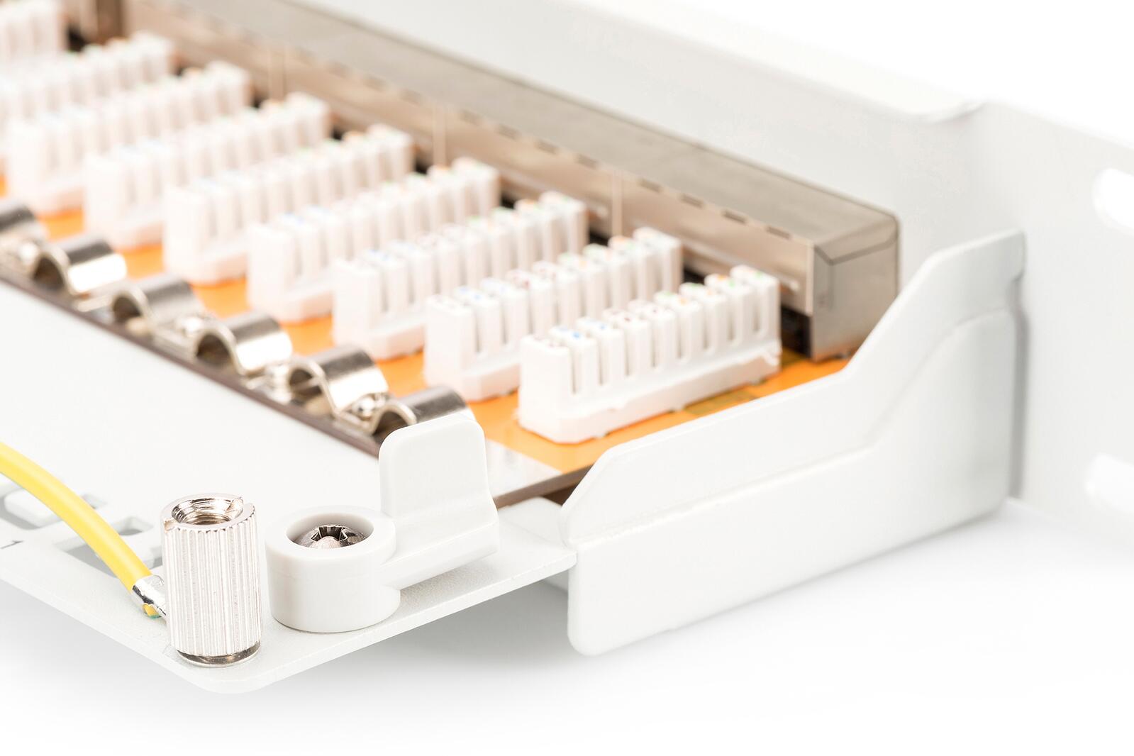 DIGITUS CAT 6 Patch Panel 24-port RJ45 geschirmt