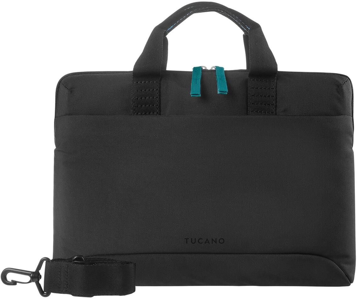 Tucano Smilza Super Slim Tasche für Notebook 14' und Apple MacBook Pro 14' / Air 15' - Schwarz