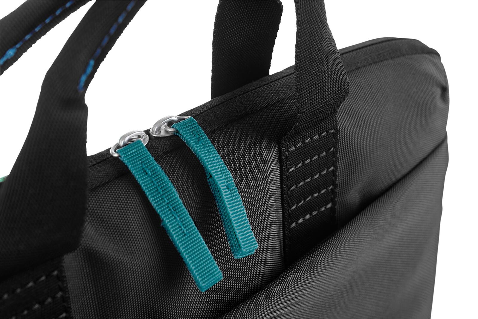 Tucano Smilza Super Slim Tasche für Notebook 14' und Apple MacBook Pro 14' / Air 15' - Schwarz