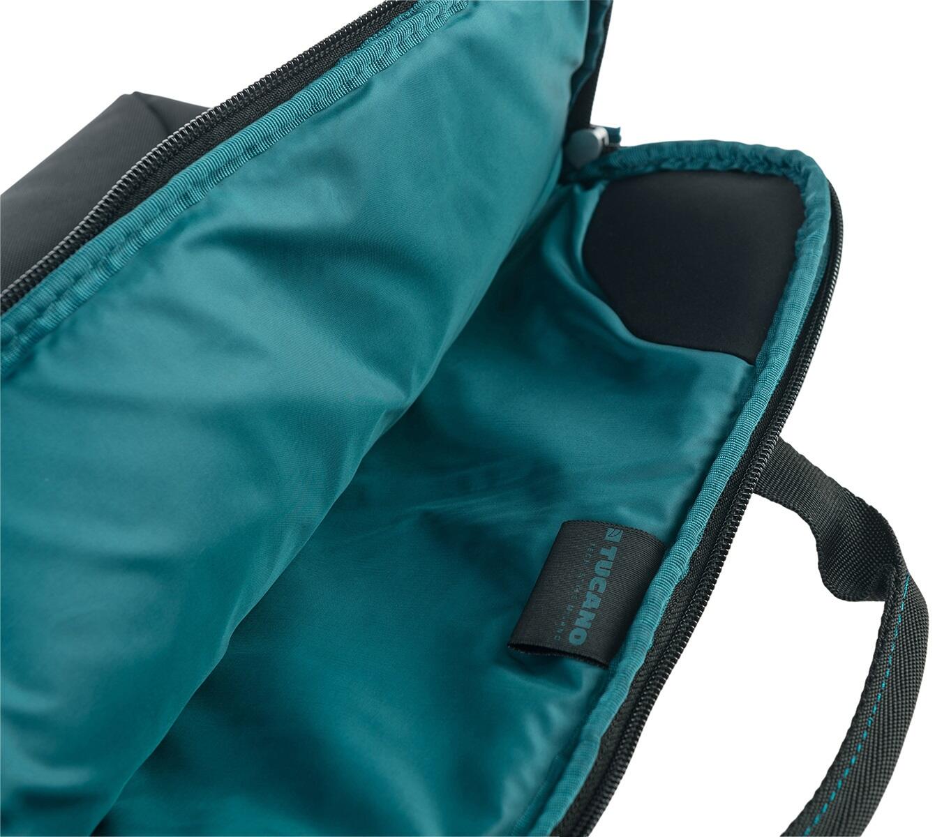 Tucano Smilza Super Slim Tasche für Notebook 14' und Apple MacBook Pro 14' / Air 15' - Schwarz