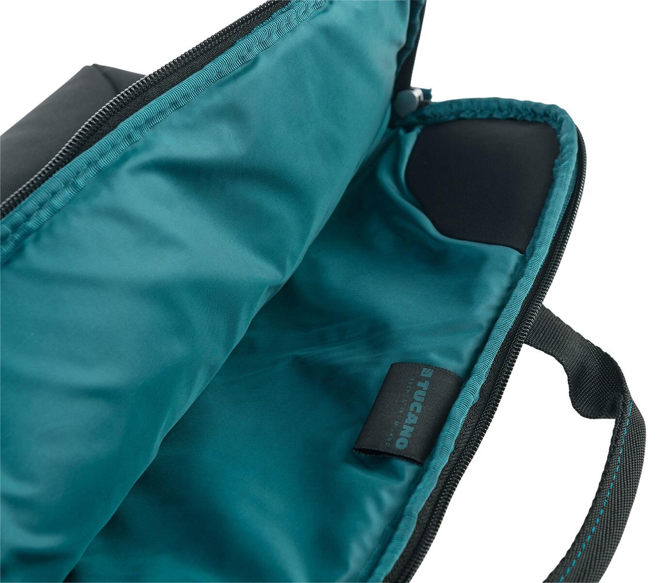 Tucano Smilza Super Slim Tasche für Notebook 15,6' und Apple MacBook Pro 16' - Schwarz
