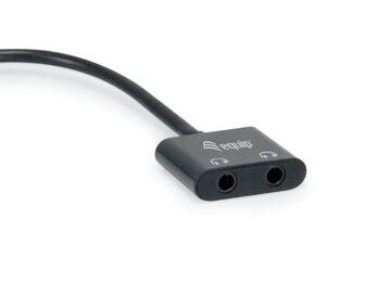 Equip Adapter USB-C -> Audio DAC 2x3Pin 3.5mm St/Bu 0.15m sw