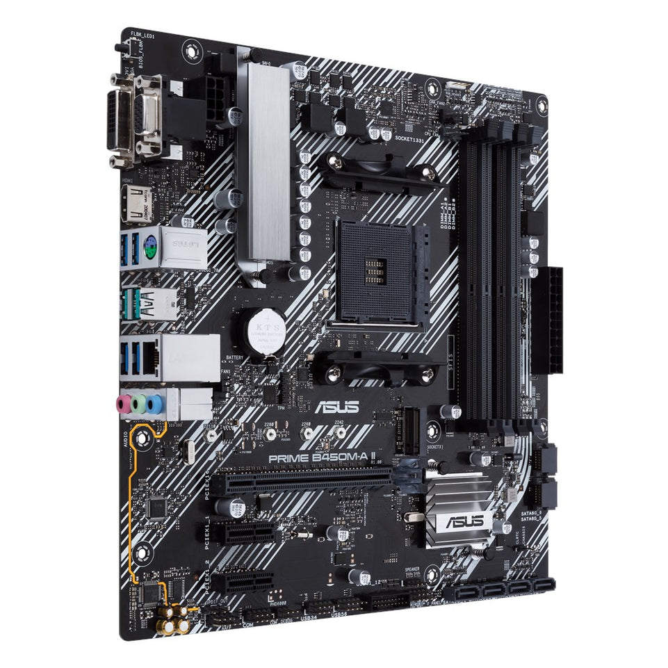 MB ASUS PRIME B450M-A II                (AMD,AM4,4DDR4,mATX)