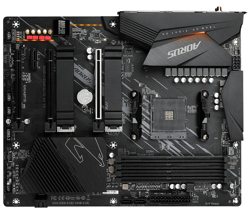 Gigabyte B550 AORUS ELITE AX V2      (B550,AM4,ATX,DDR4)