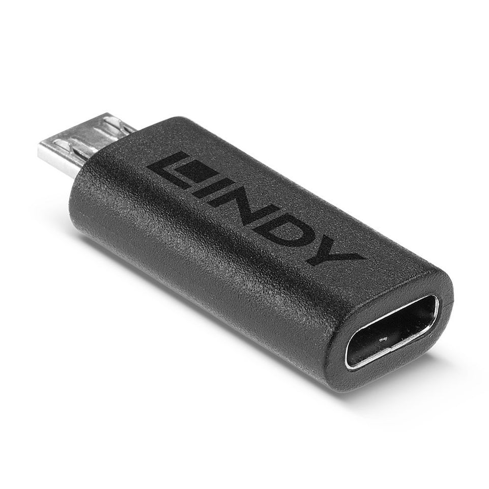 LINDY Adapter USB 2.0 Typ C an Micro-B