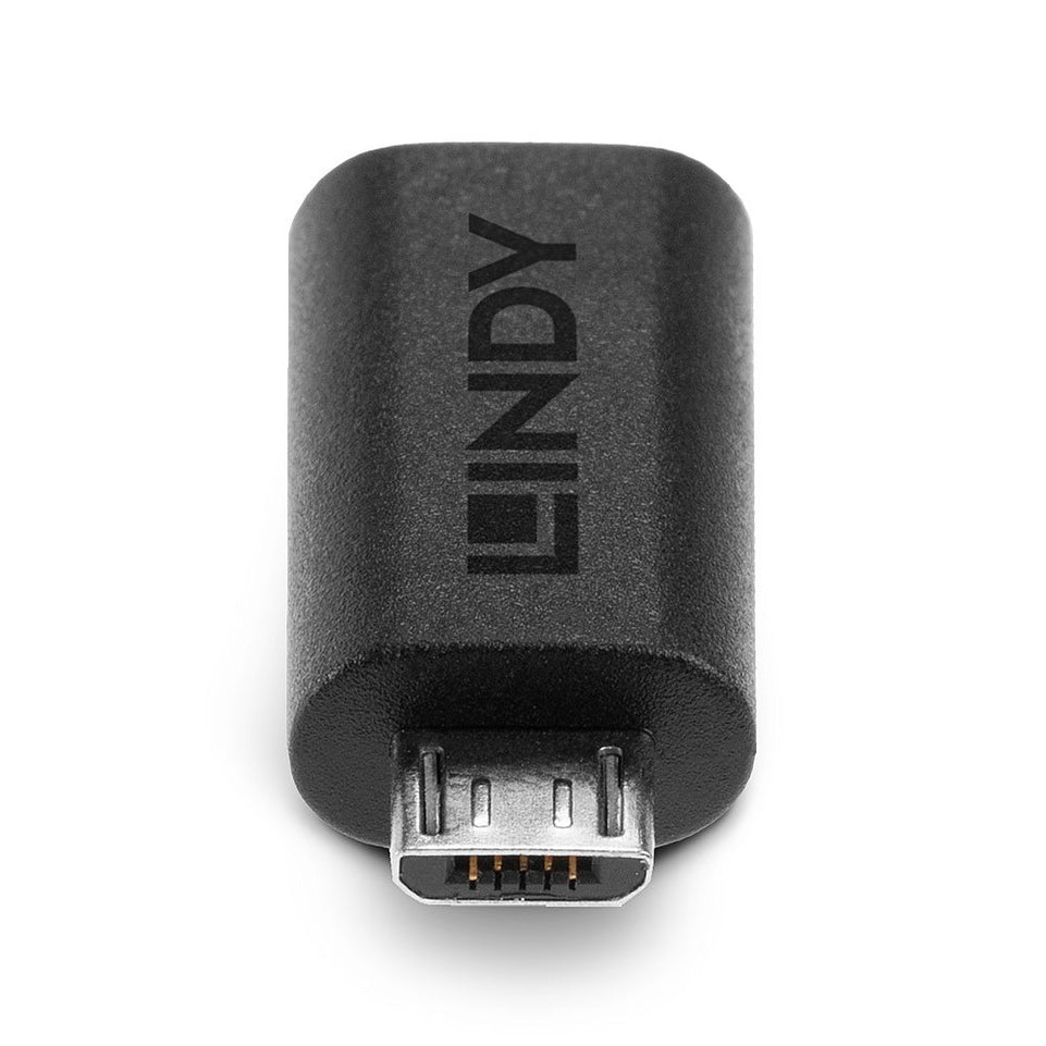 LINDY Adapter USB 2.0 Typ C an Micro-B