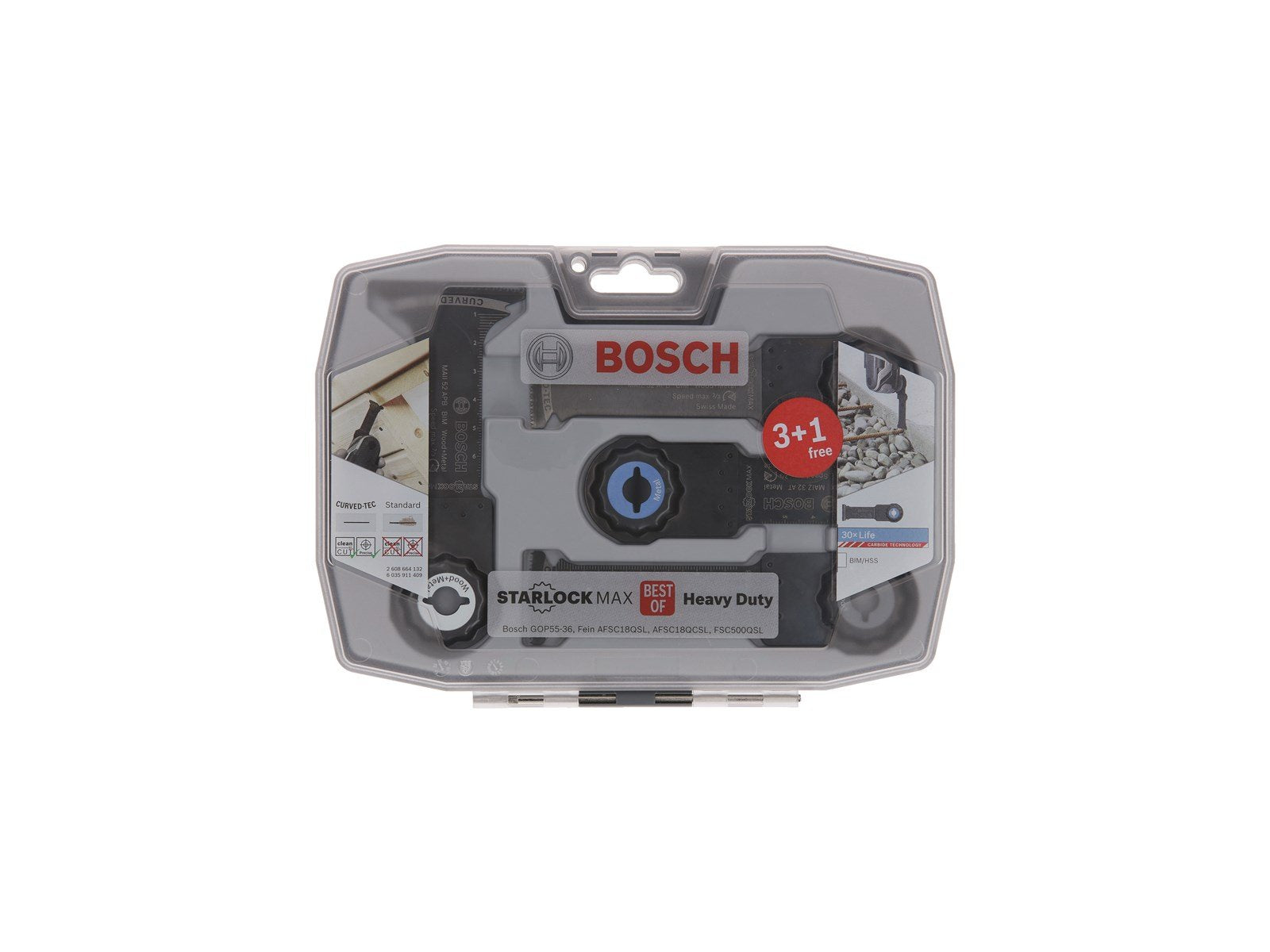 Bosch TILBEHØRSSÆT OMT BEST OF MAX 4 DELE
