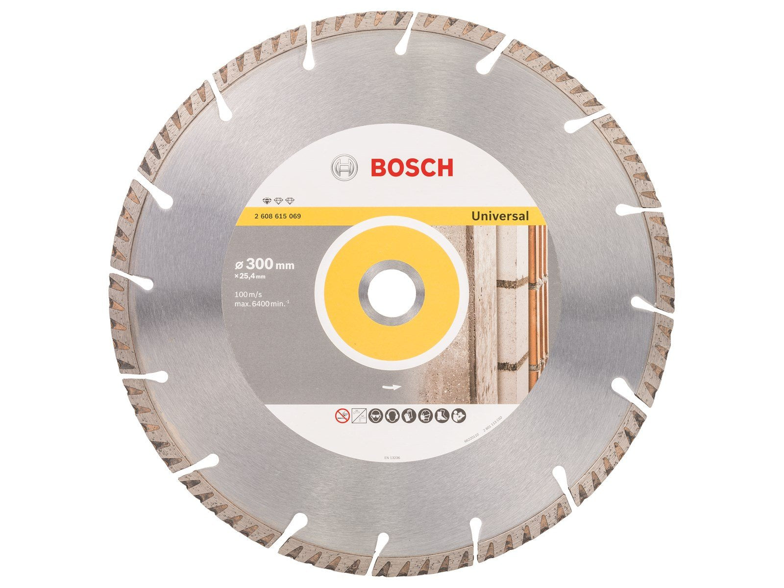 Bosch DIAMANTSKIVE STD UNIVRESAL 300X25.4MM