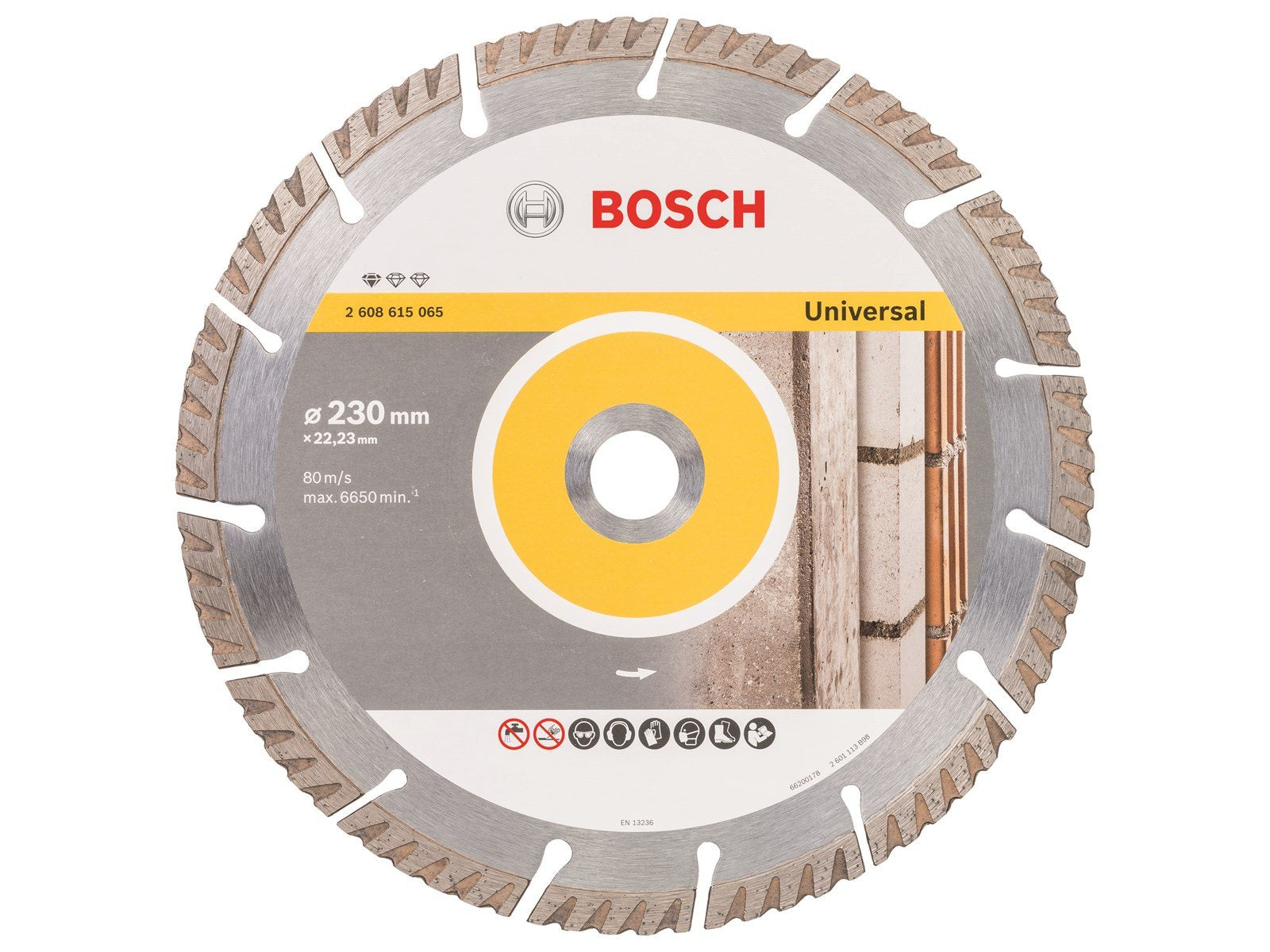 Bosch DIAMANTSKIVE STD UNIVERSAL 230X22.23MM
