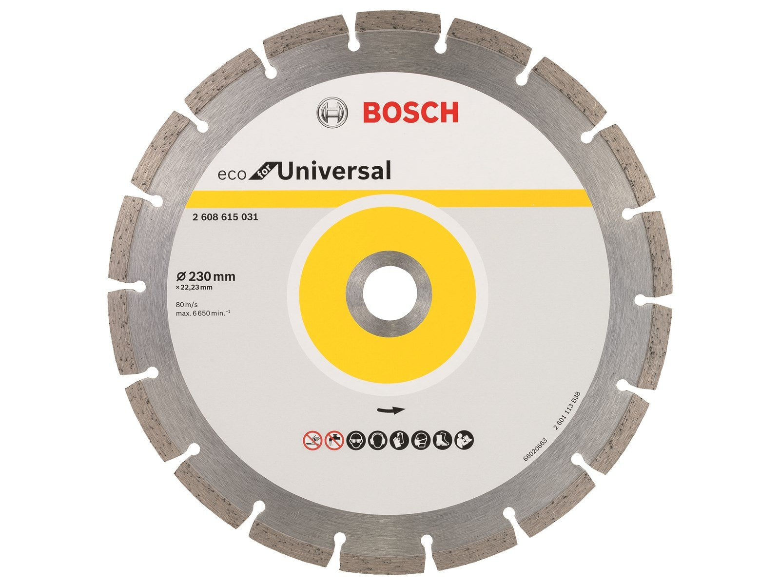 Bosch DIAMANTSKIVE 230X22.25MM ECO UNIVERSAL