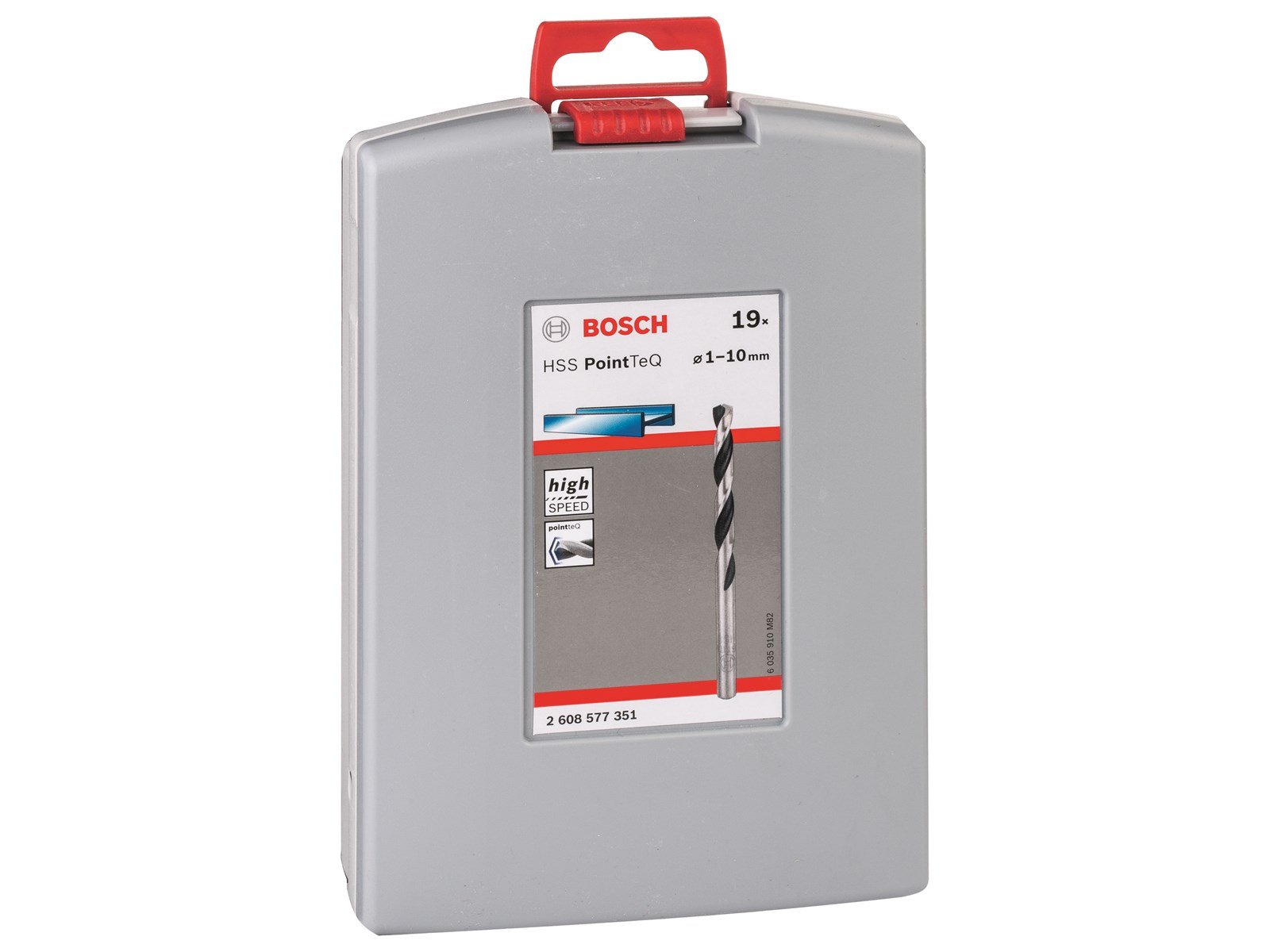 Bosch METALBORSÆT POINTTEC HSS-R 1-10MM 19STK