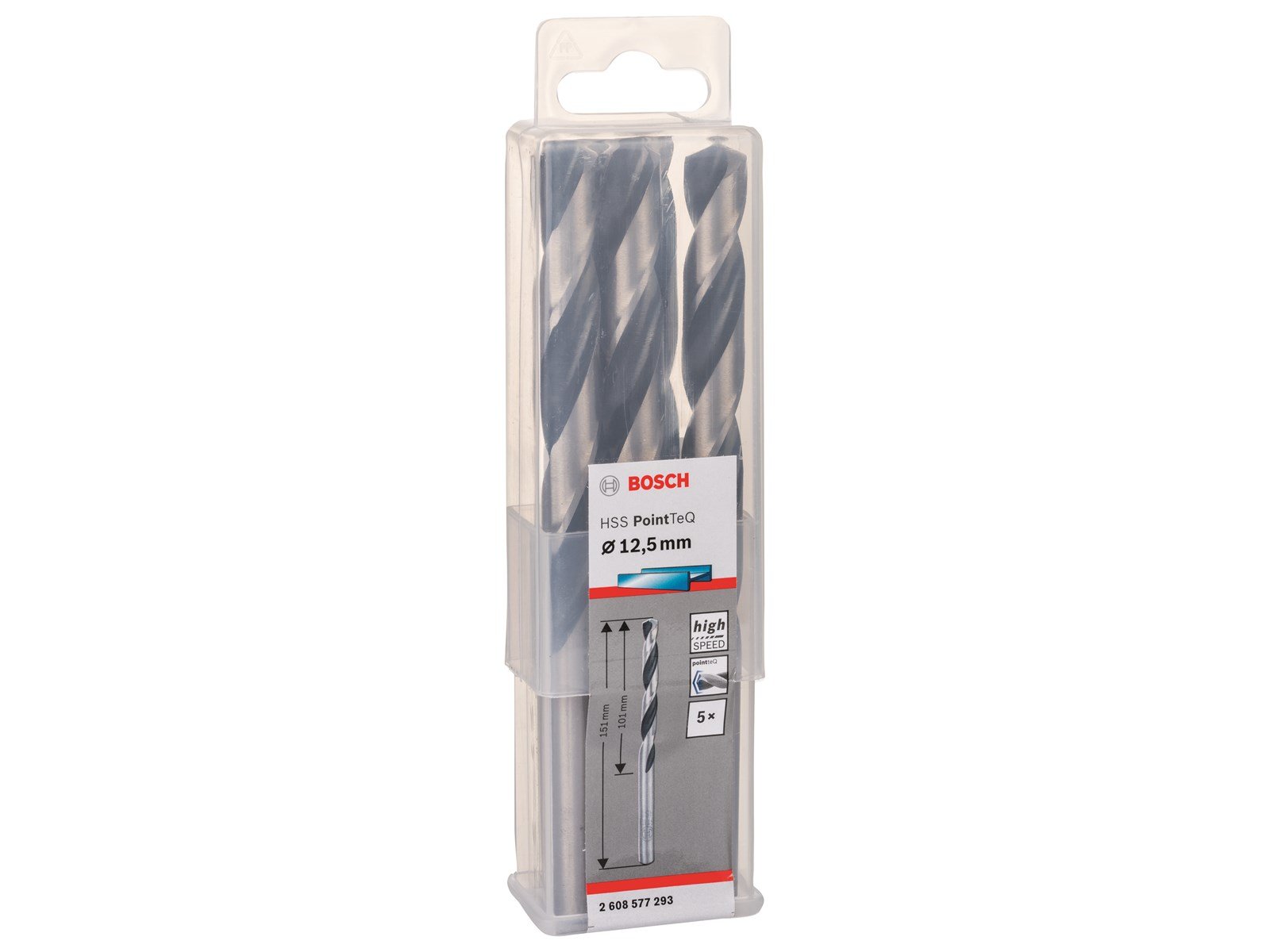 Bosch METALBOR POINTTEC HSS-R 12.5MM 5STK