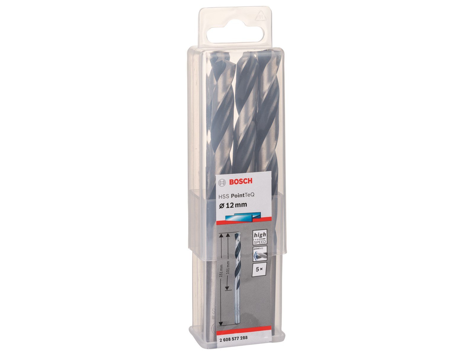 Bosch METALBOR POINTTEC HSS-R 12.0MM 5STK