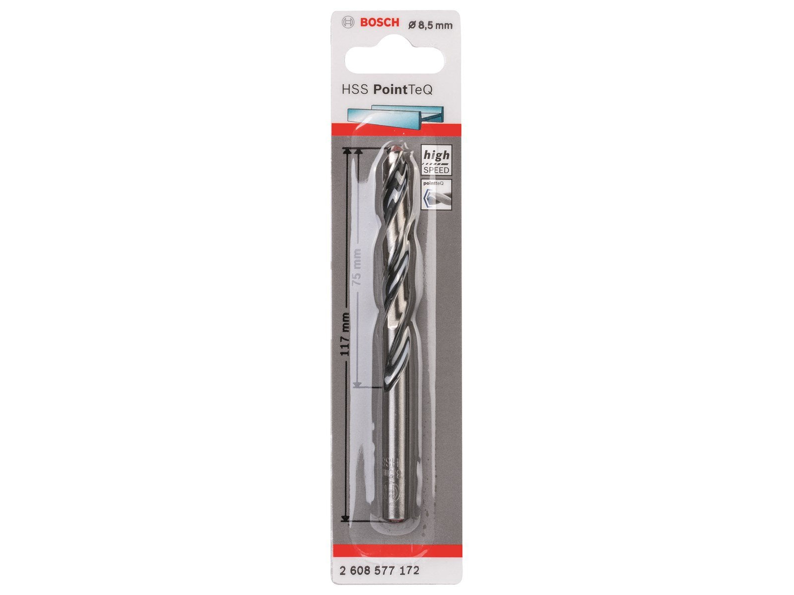 Bosch METALBOR POINTTEC HSS-R 8.5MM
