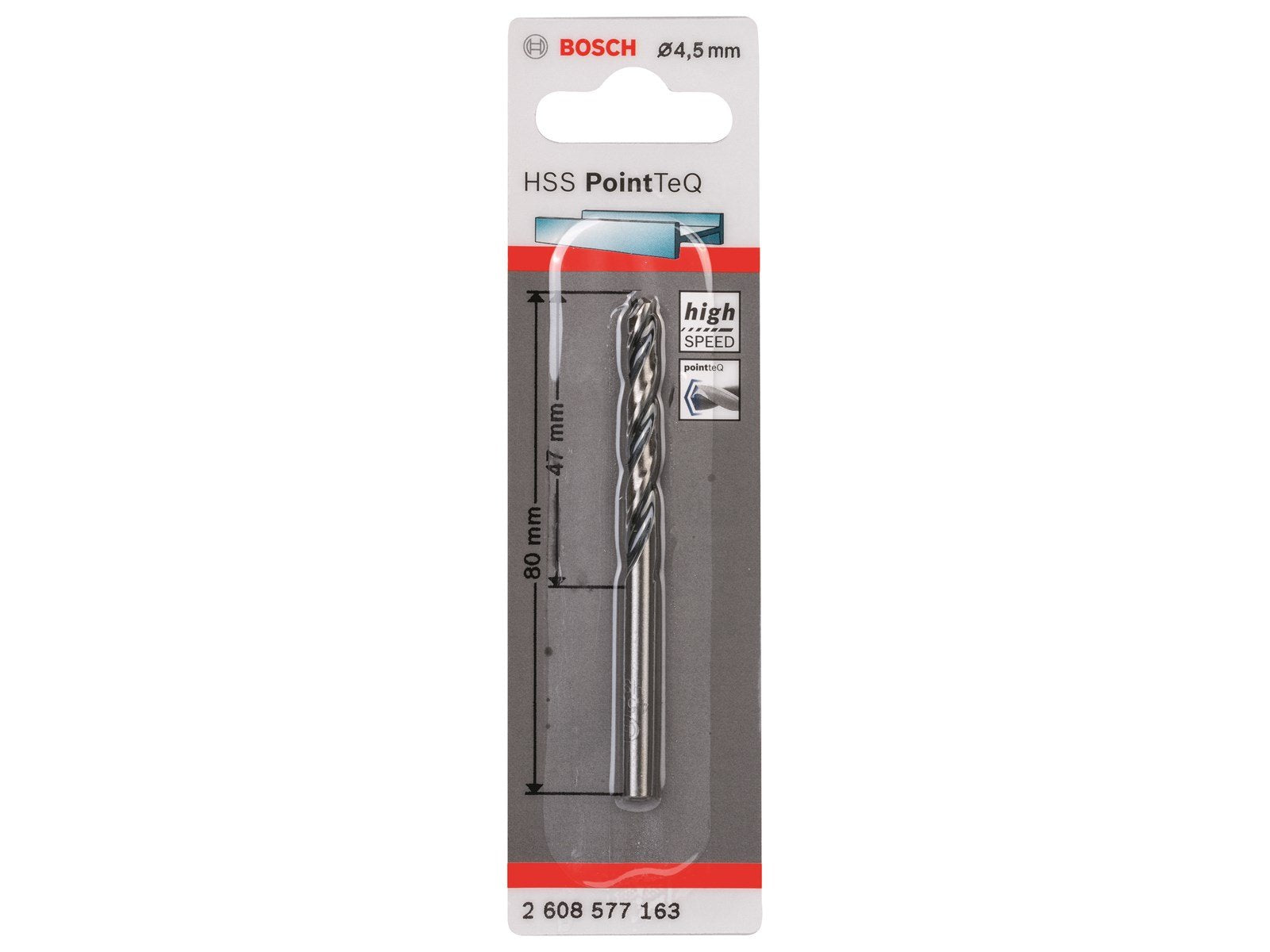 Bosch METALBOR POINTTEC HSS-R 4.5MM