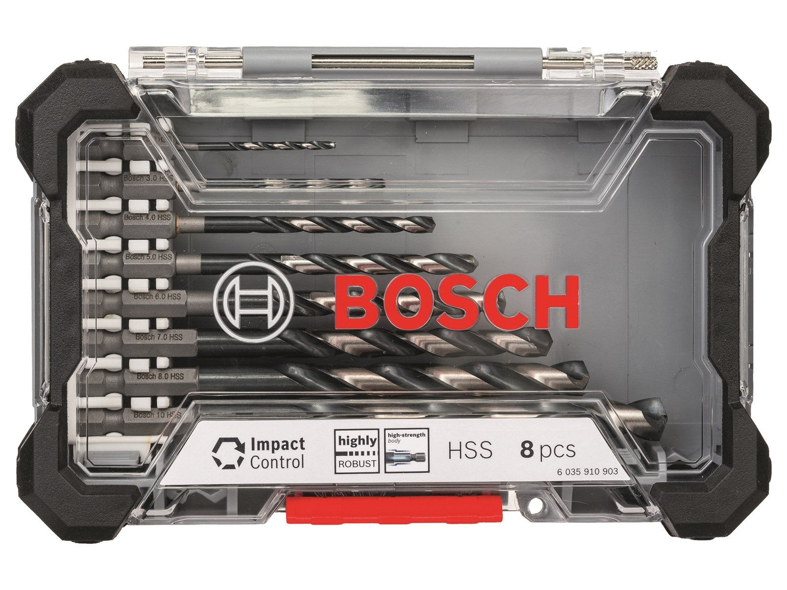 Bosch METALBORSÆT HSS IMPACT 2-10MM 8STK