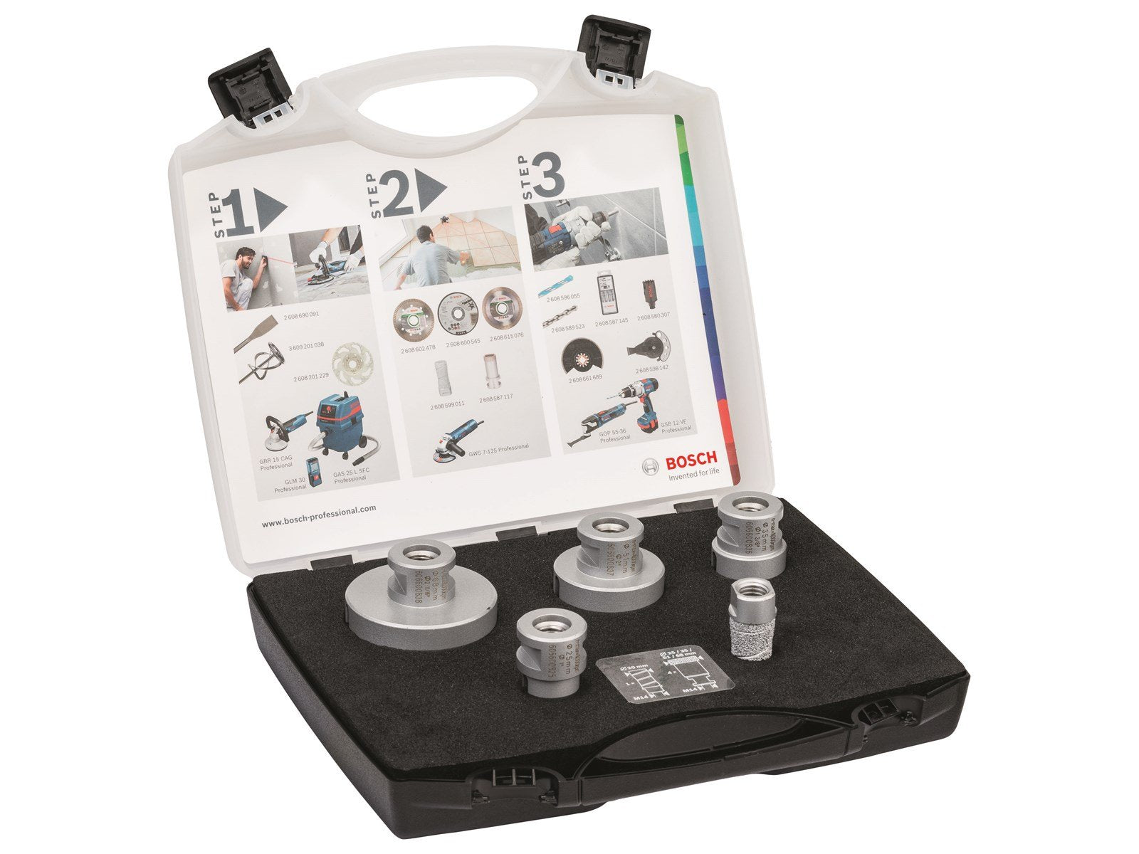 Bosch DIAMANTHULSAVSÆT