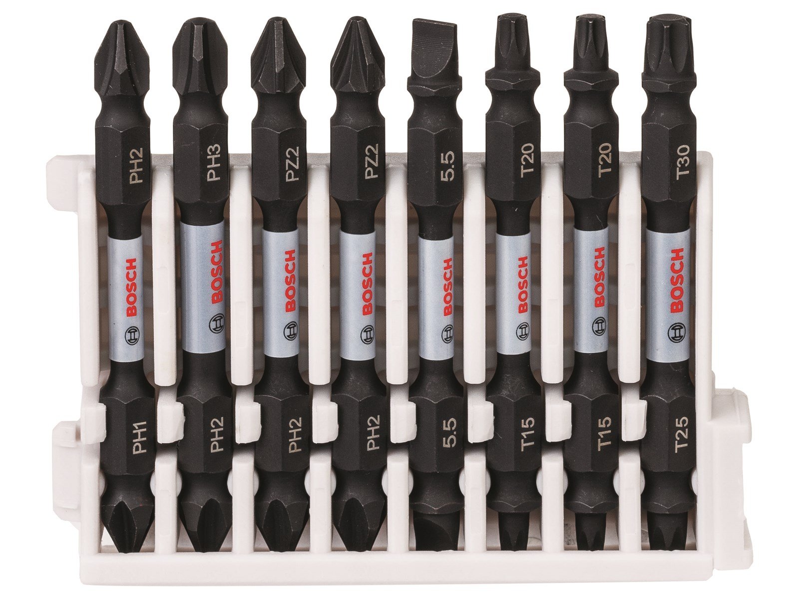 Bosch BITSSÆT IMPACT PH-PZ-SL-TX 65MM 8STK