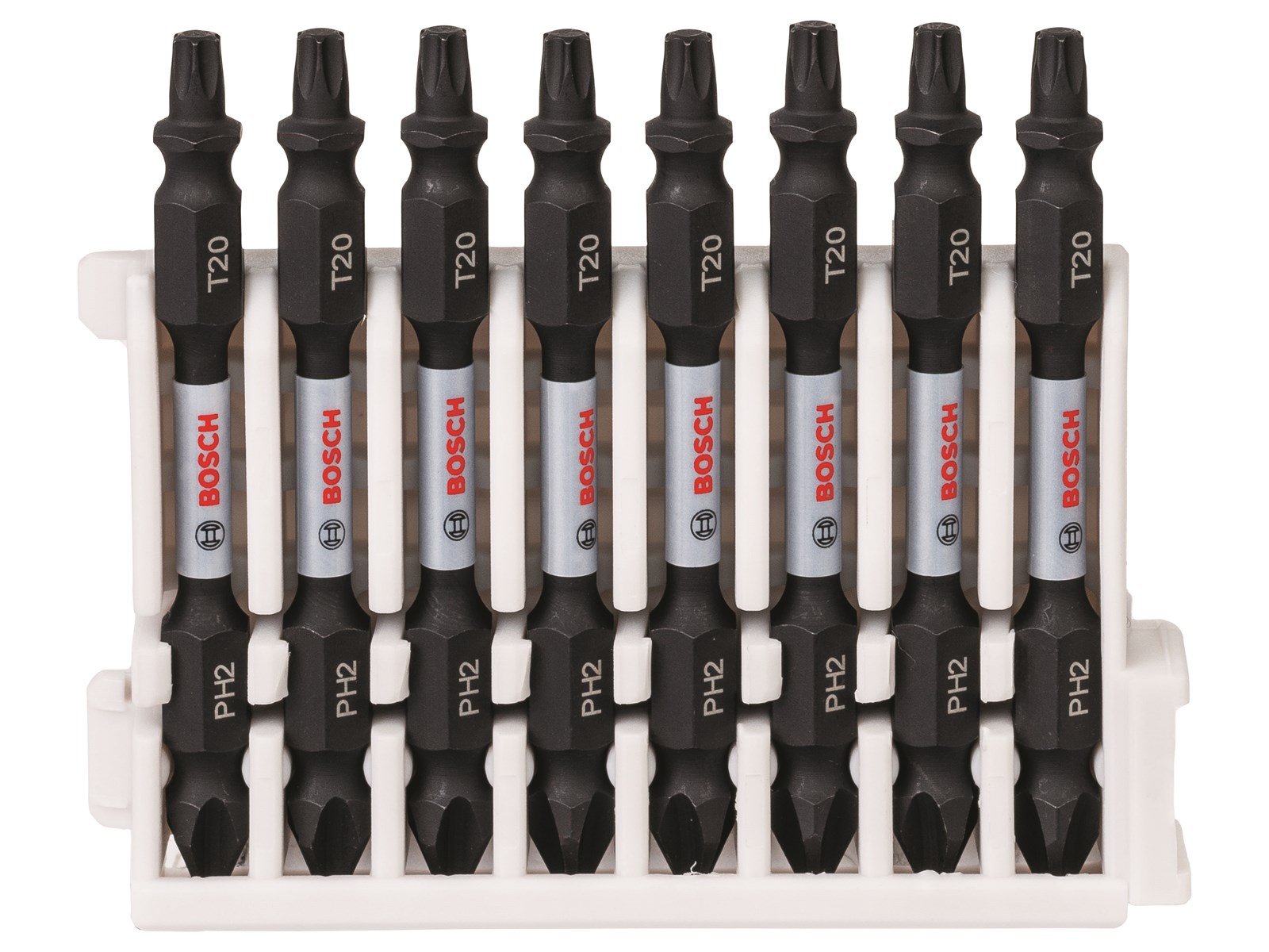 Bosch BITSSÆT IMPACT PH2/TX20 65MM 8STK