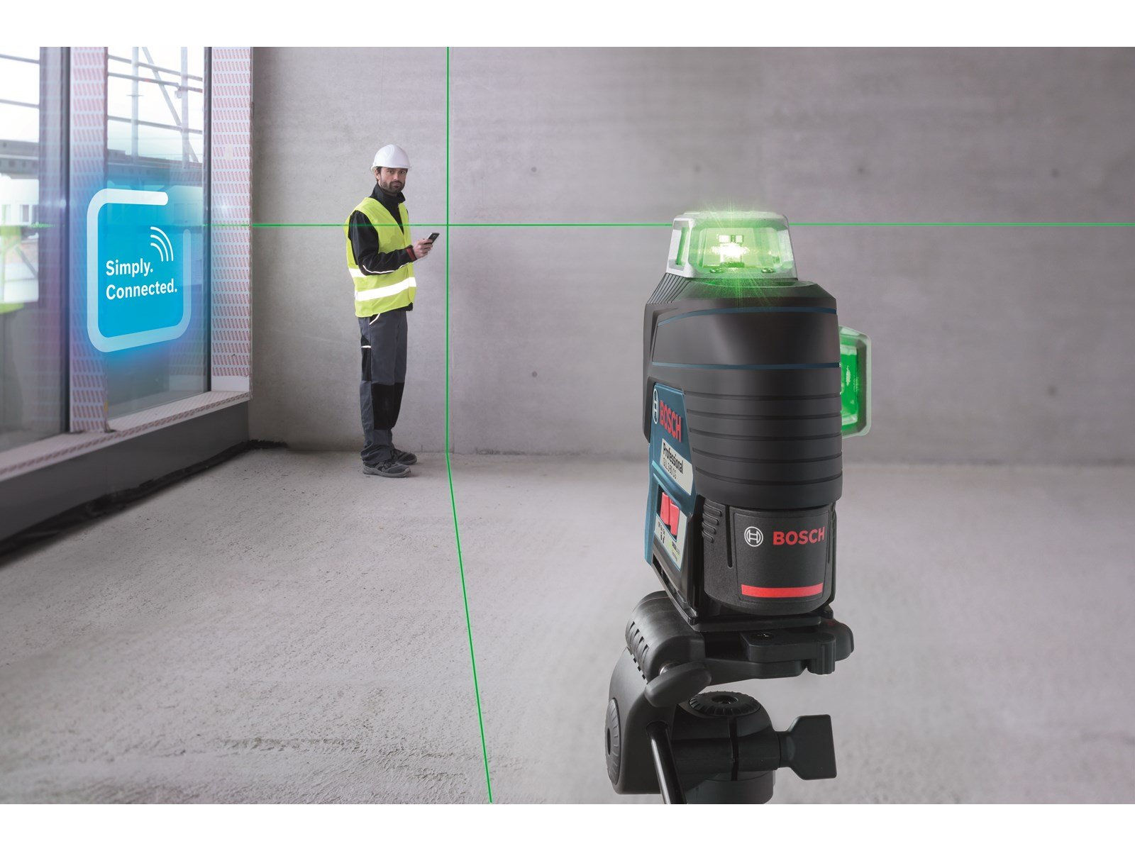 Bosch Professional Laser gll 3-80 cg