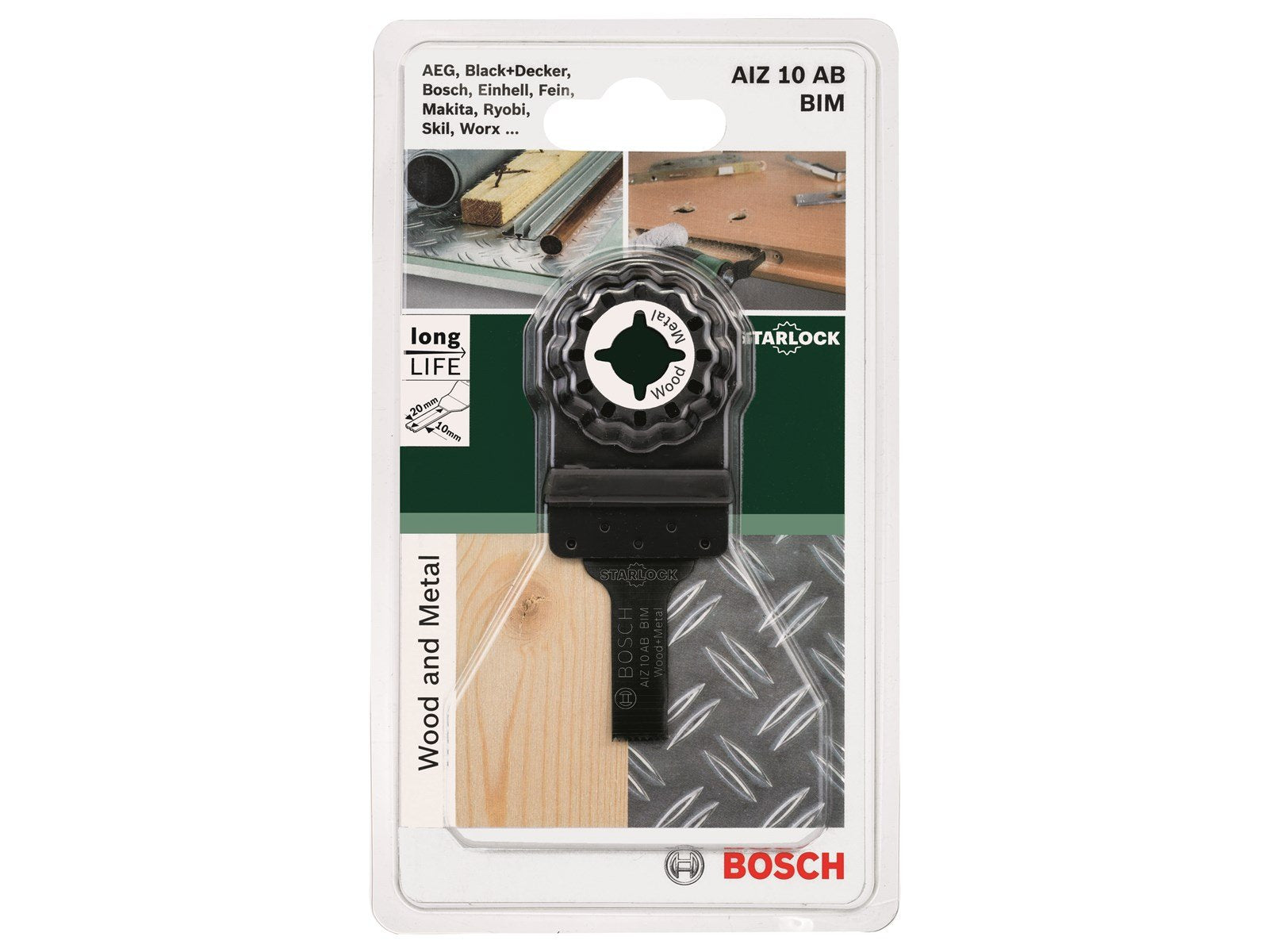 Bosch SAVKLINGE AIZ10AB L:20MM WOODMETAL BIM G