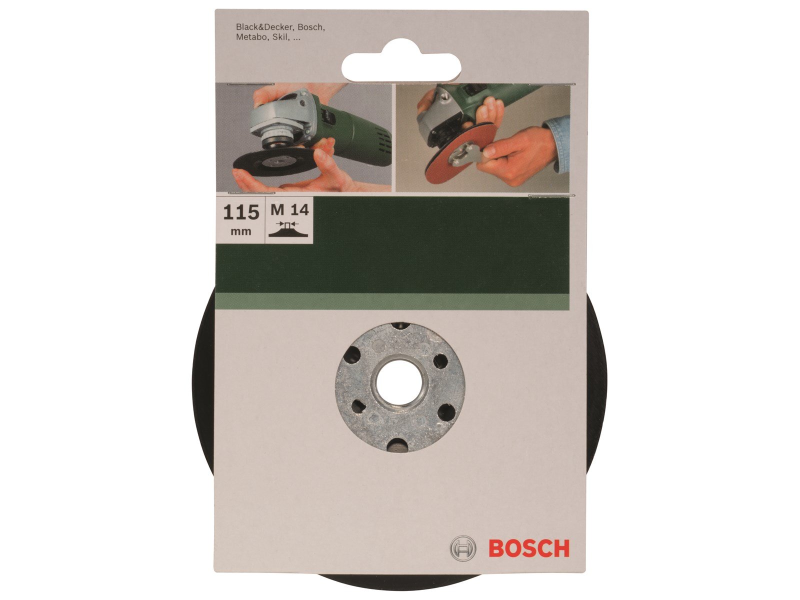 Bosch SLIBEBAGSKIVE T VINKELSLIB Ø115MM
