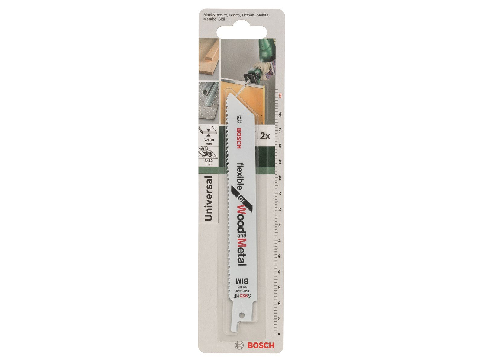BAJONETSAVKL BIM S922HF 150MM 2STK