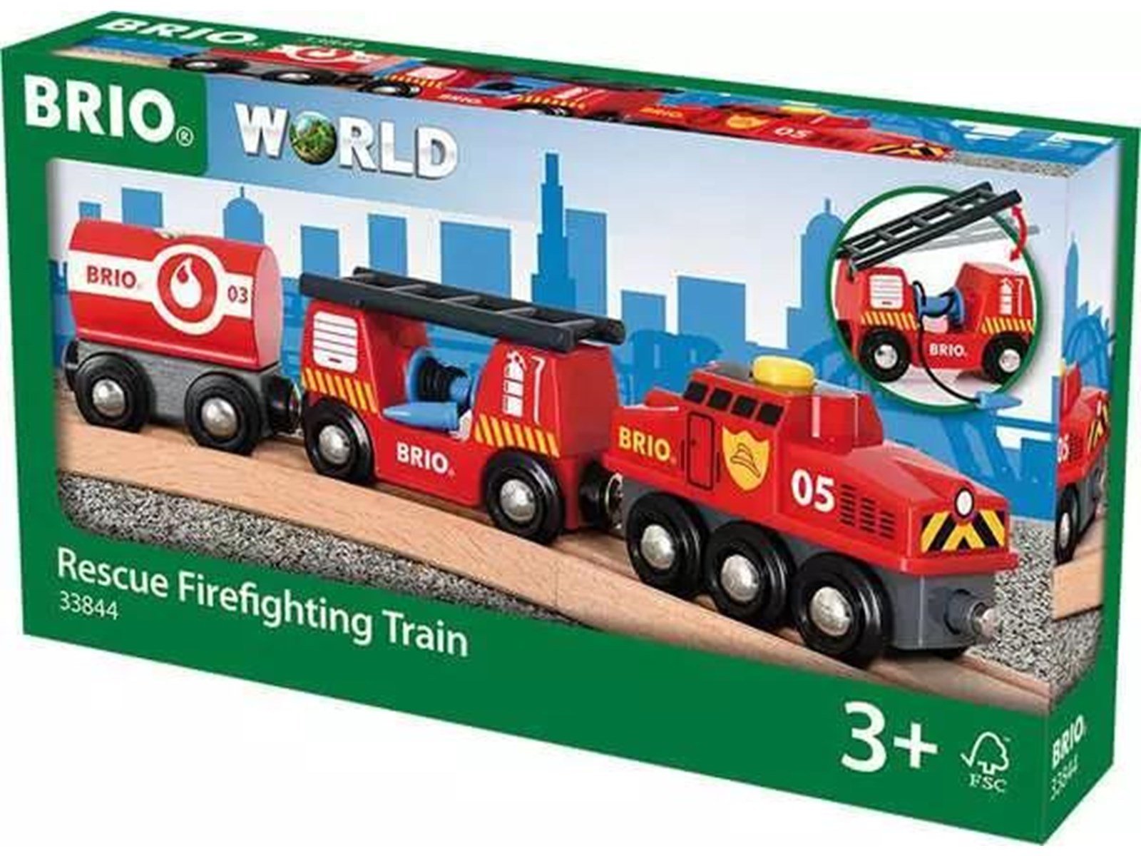 Brio Feuerwehr-Löschzug