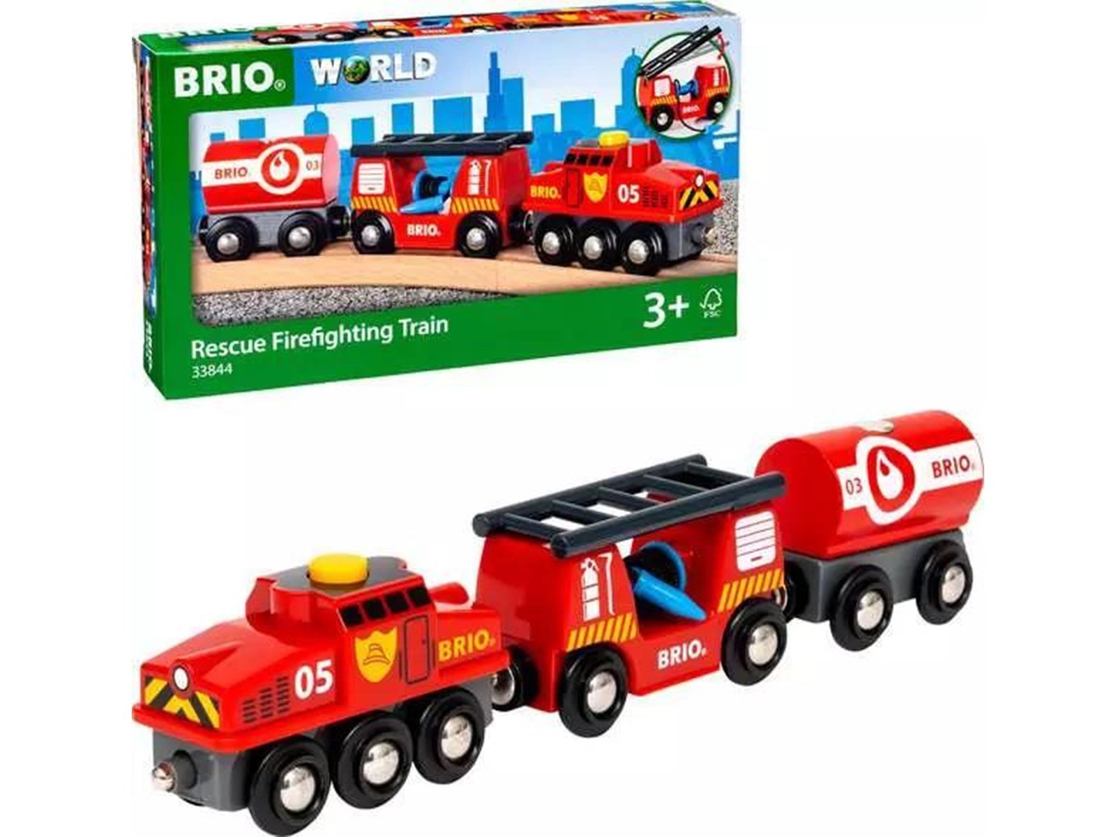Brio Feuerwehr-Löschzug