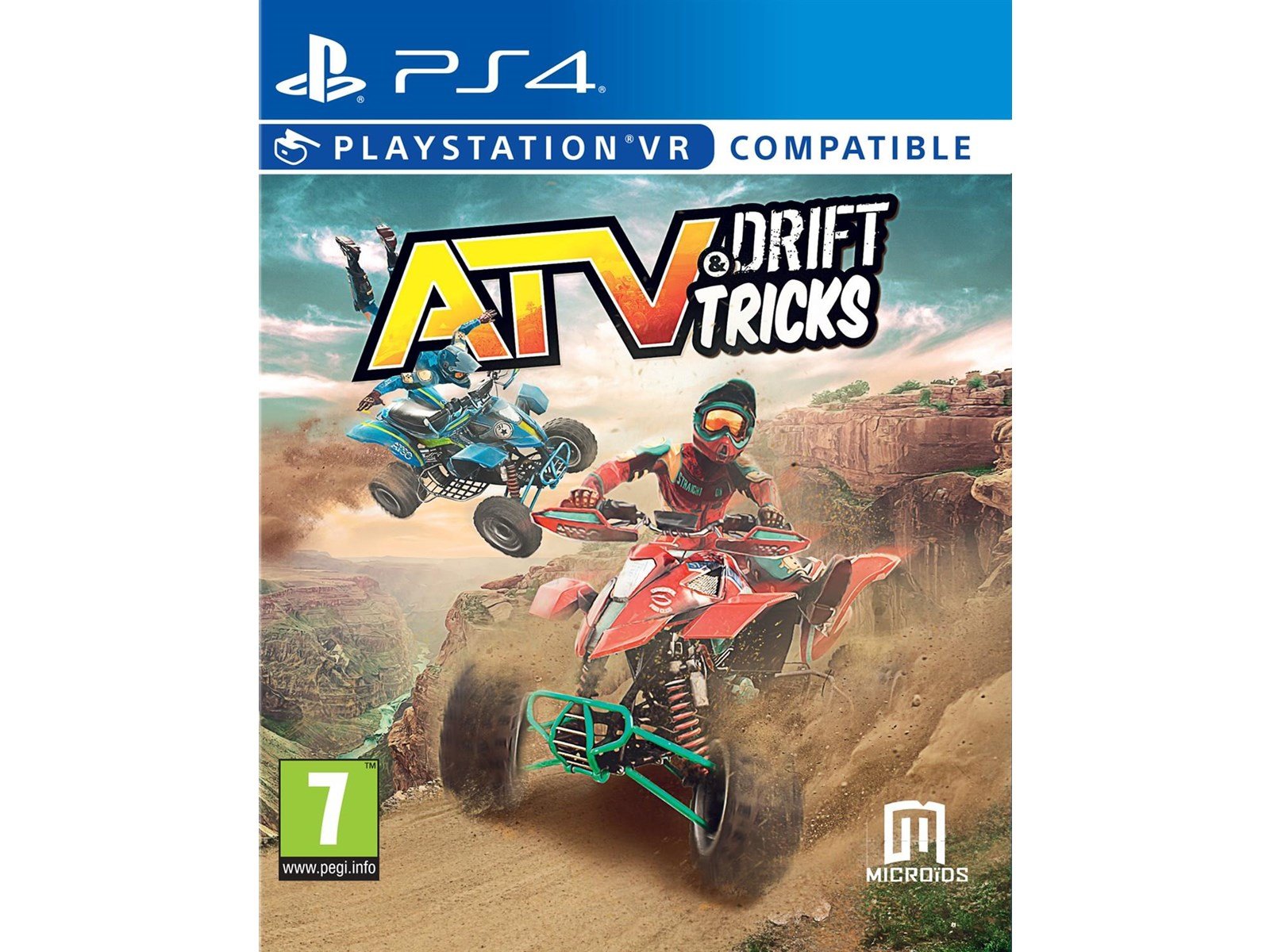 ATV Drift & Tricks (VR) - Sony PlayStation 4 - Virtual Reality - PEGI 7