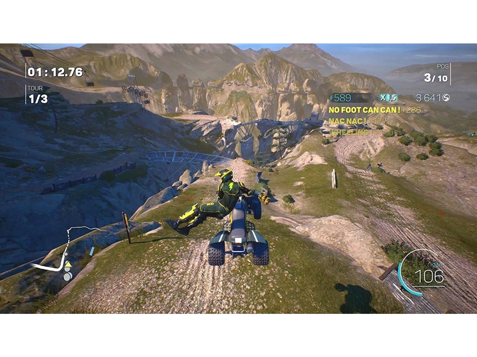 ATV Drift & Tricks (VR) - Sony PlayStation 4 - Virtual Reality - PEGI 7