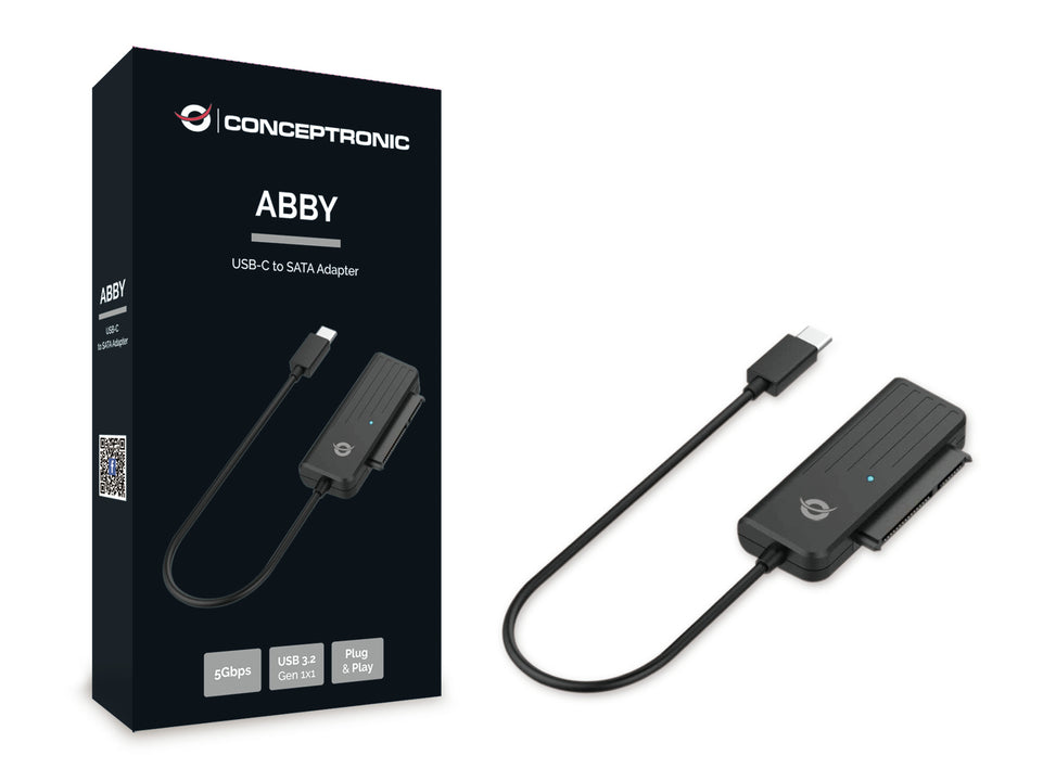 Adaptateur CONCEPTRONIC USB-C -&gt; Câble SATA - 5 Gbps sw