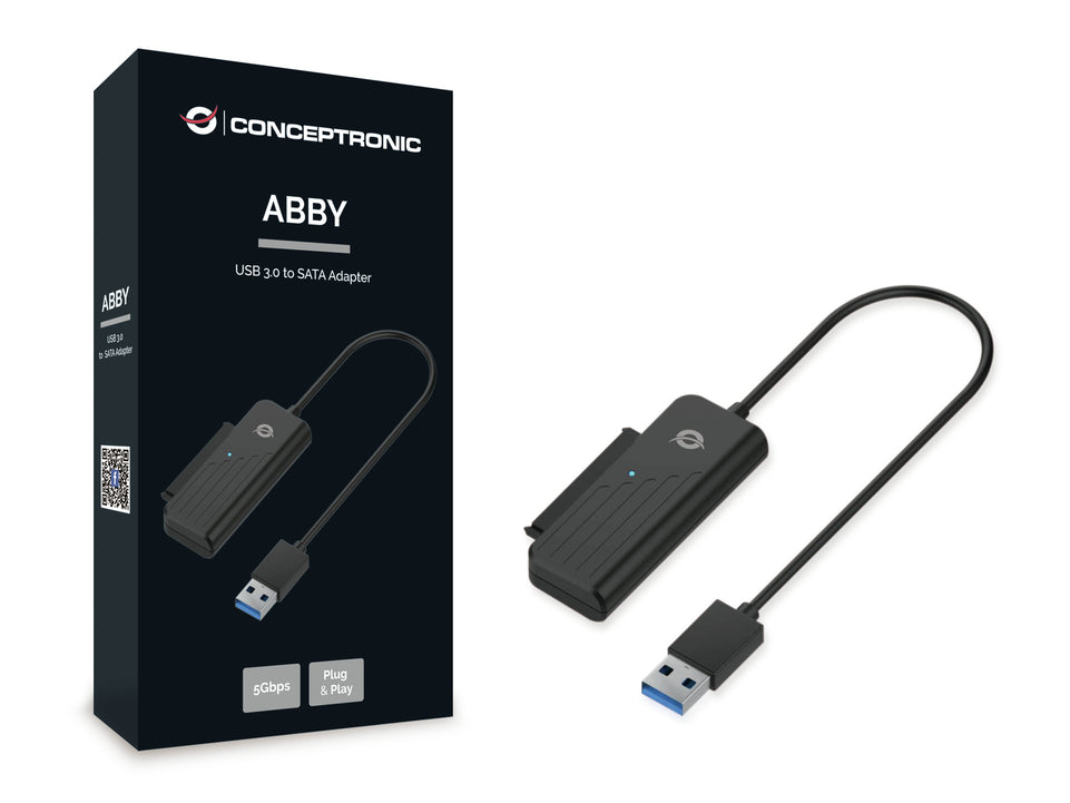 Adaptateur CONCEPTRONIC USB3.0 -&gt; Câble SATA - 5 Gbps sw