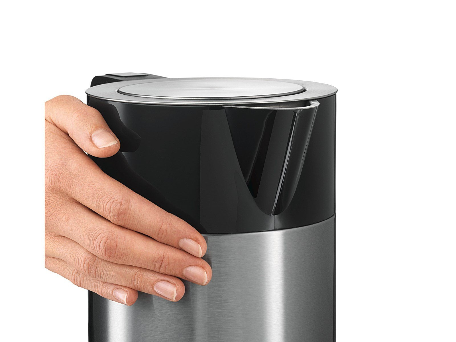 Bosch Wasserkocher TWK7203 - Rostfreier Stahl/Schwarz - 2200 W