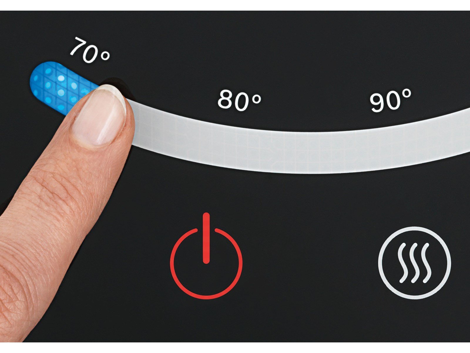 Bosch Wasserkocher TWK7203 - Rostfreier Stahl/Schwarz - 2200 W