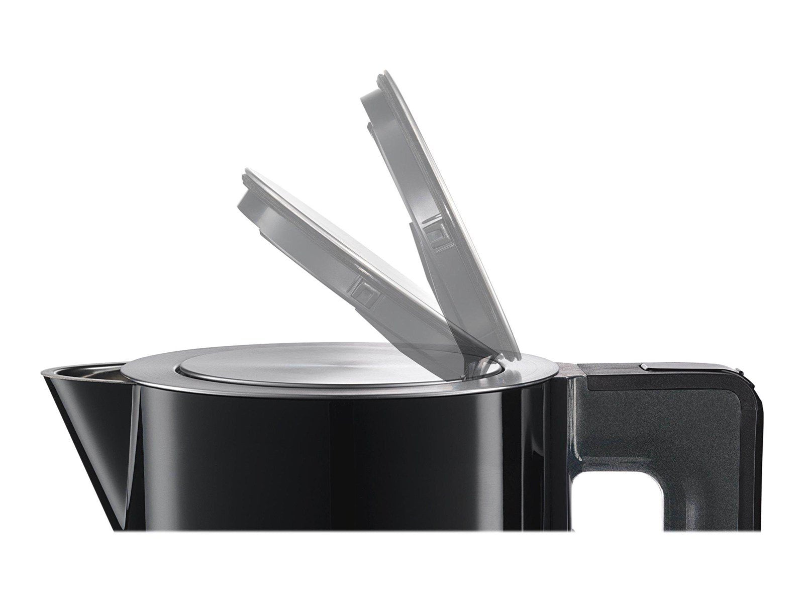 Bosch Wasserkocher TWK7203 - Rostfreier Stahl/Schwarz - 2200 W