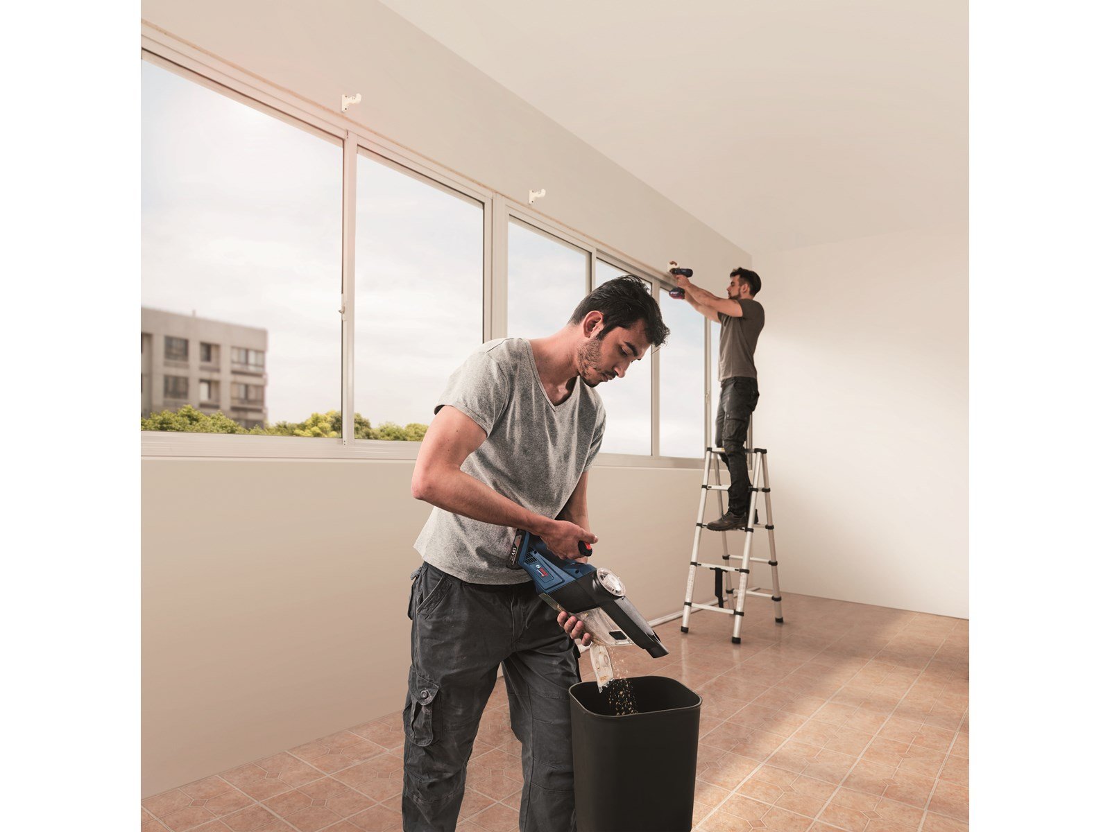 Bosch Professional Handstaubsauger GAS 18V-1 Professional (SOLO)