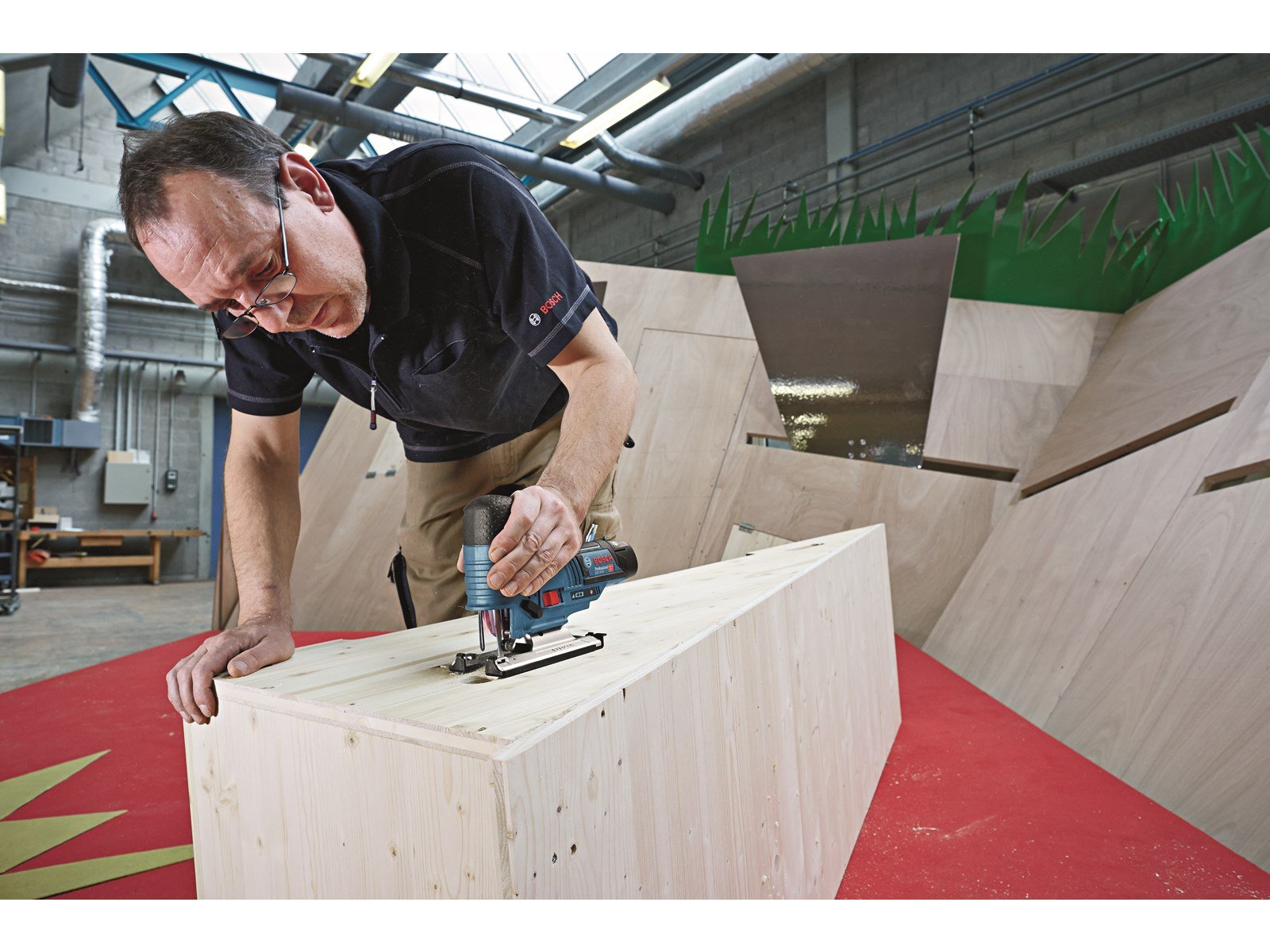 Bosch Professional AKKUSTIKSAV GST 12V-70 2X3.0AH L-BOXX