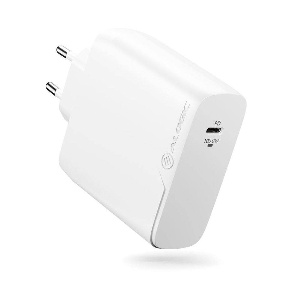 Alogic Ladegerдt 100W USB-C EU-Plug                     weiЯ