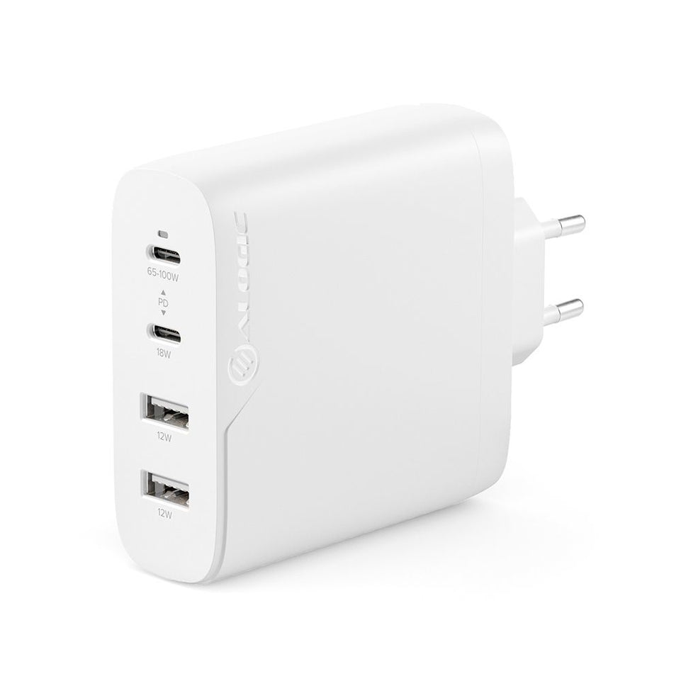 Alogic Ladegerдt 100W 4 Port (2x USB-C, 2 x USB 3.0 A)  weiЯ