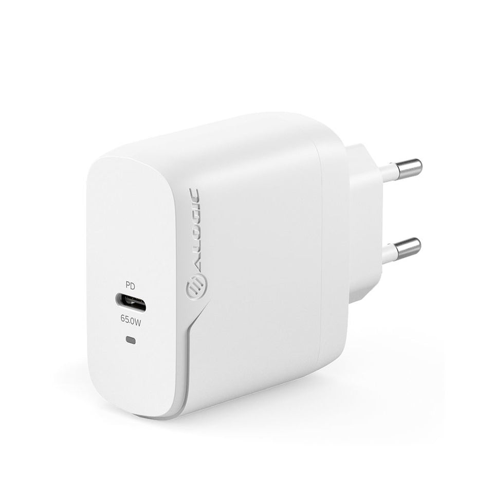 Alogic Ladegerдt 65W USB-C EU-Plug                      weiЯ