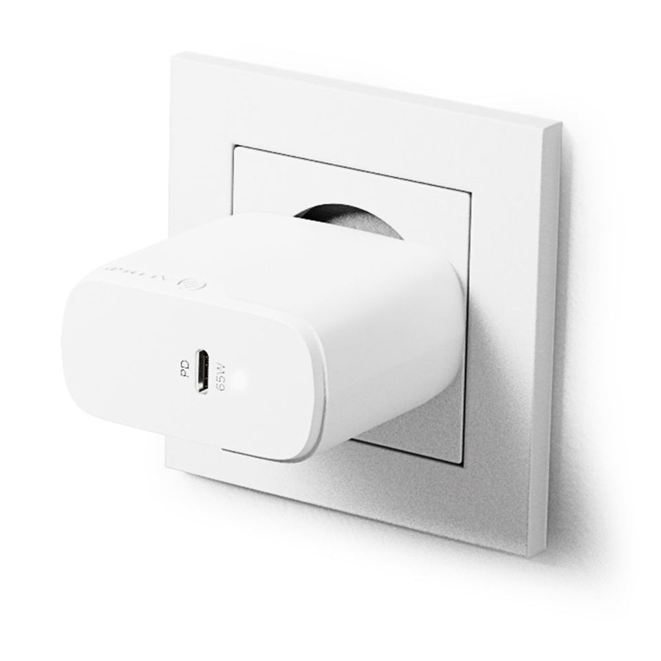 Alogic Ladegerдt 65W USB-C EU-Plug                      weiЯ