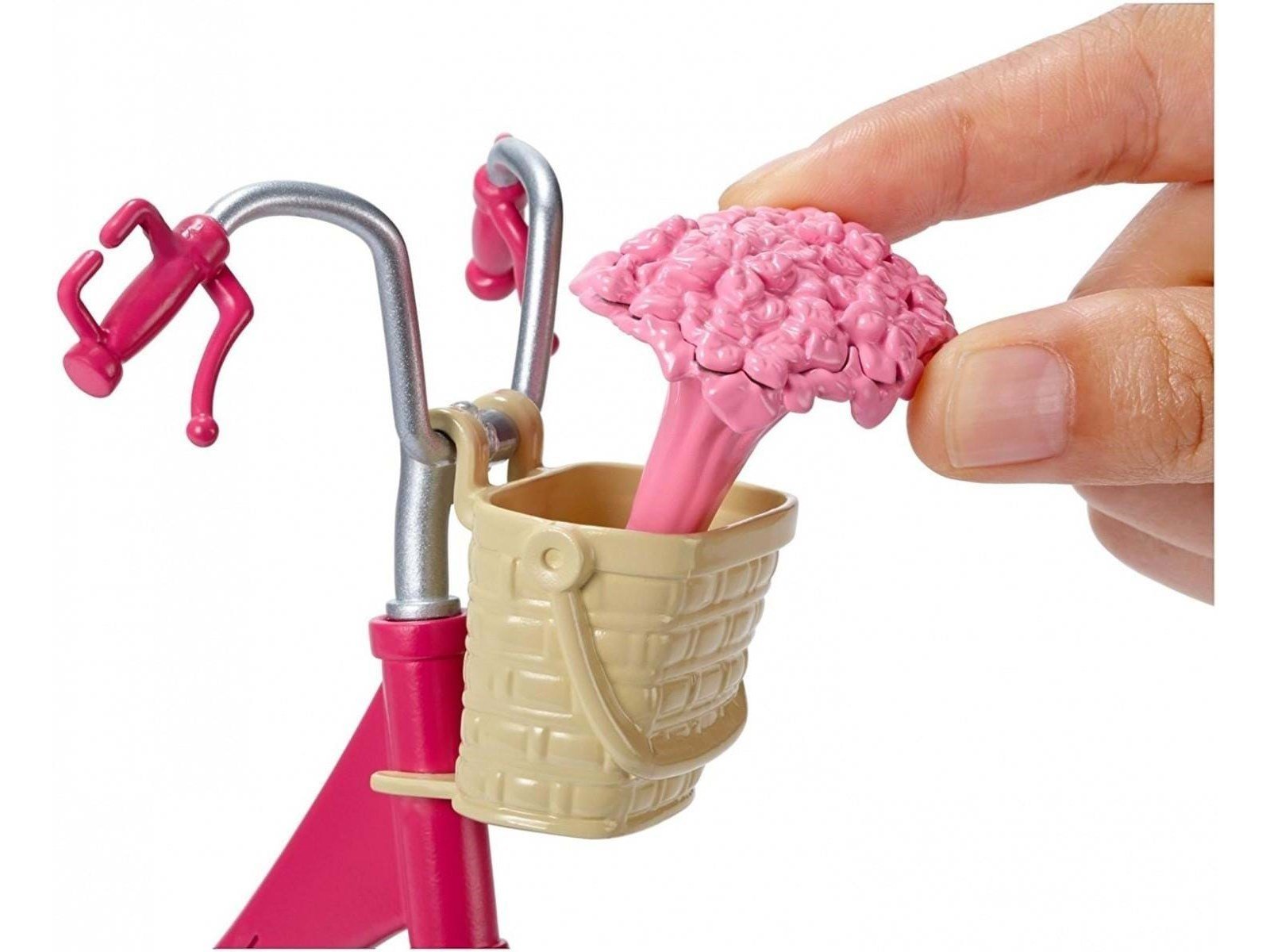 Barbie CYKEL mTILBEHØR DVX55