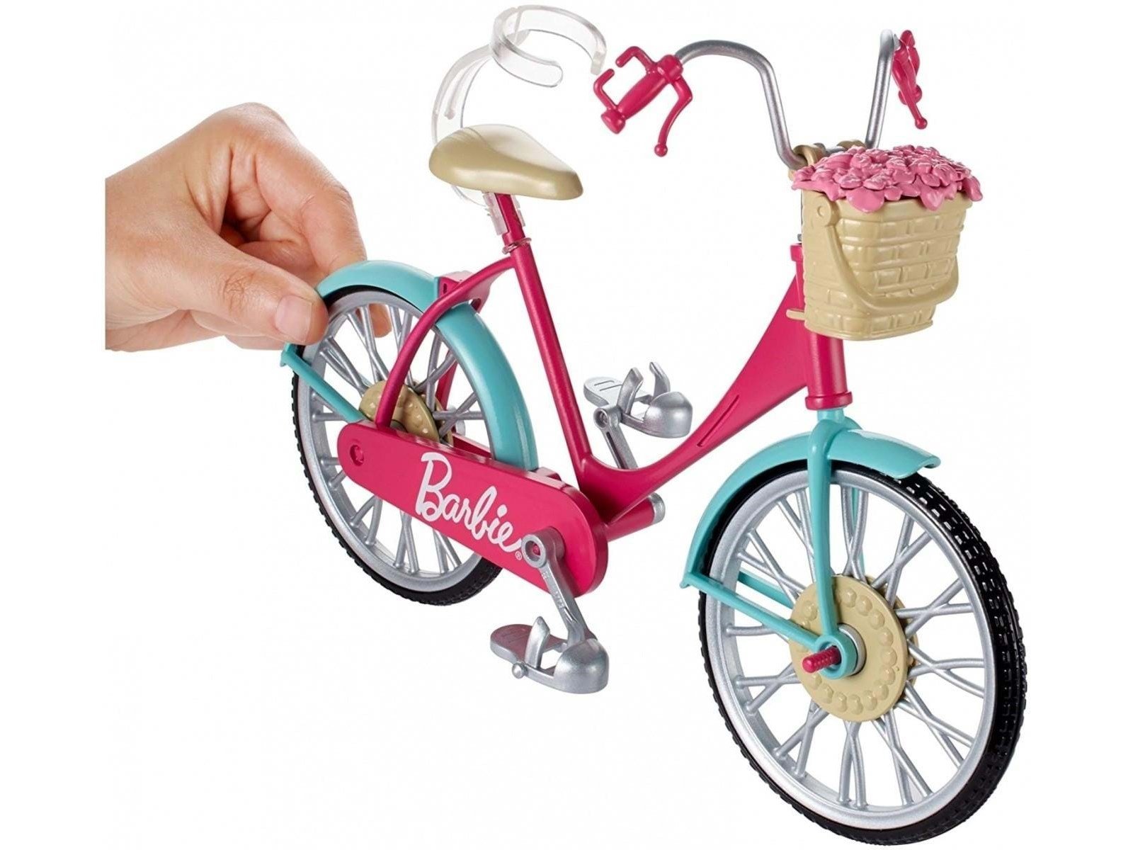 Barbie CYKEL mTILBEHØR DVX55