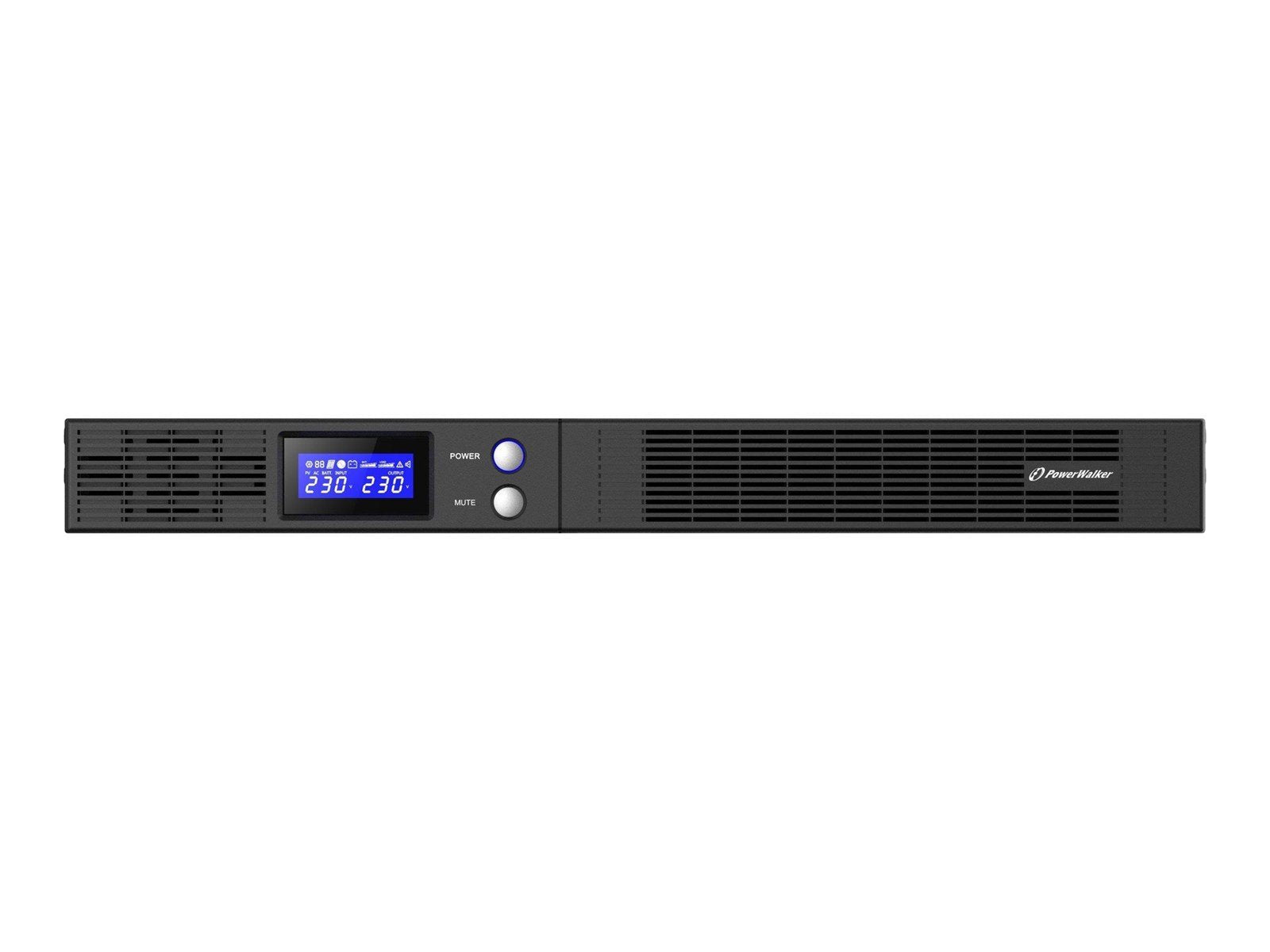 BlueWalker 10121048 - PowerWalker VI R1U - 750VA/450W - Line Interactive UPS