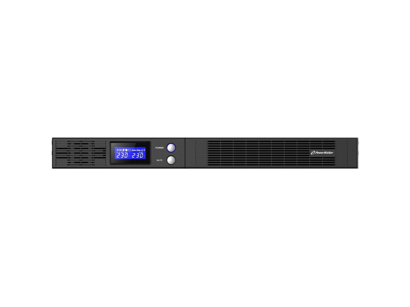 BlueWalker 10121047 - PowerWalker VI R1U - 500VA/300W - Line Interactive UPS